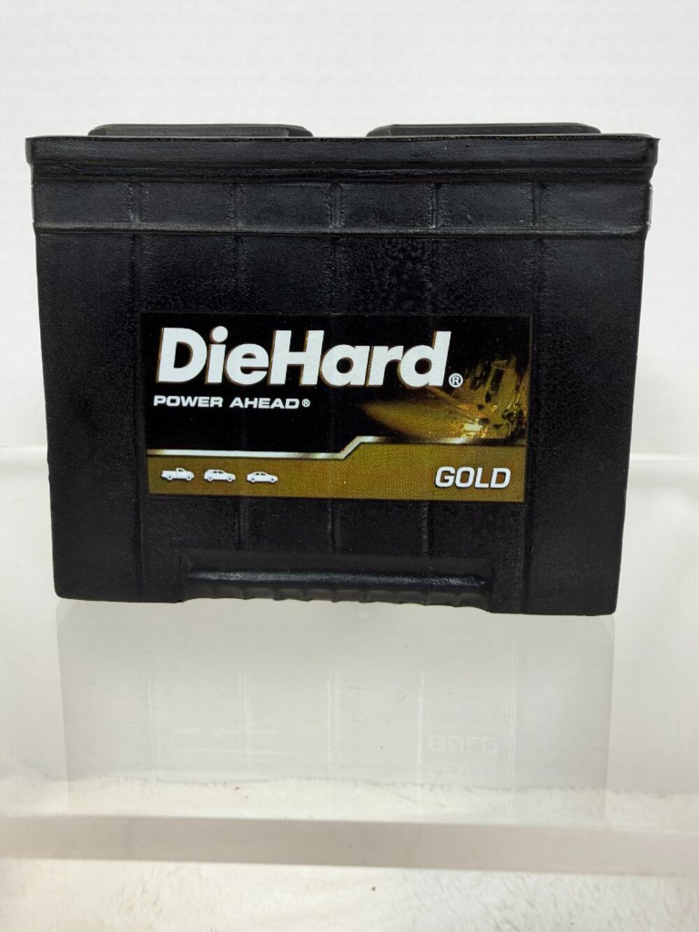 Diehard Battery Hand Stress Reliever Square Foam Squeeze Ball, Promotional Item